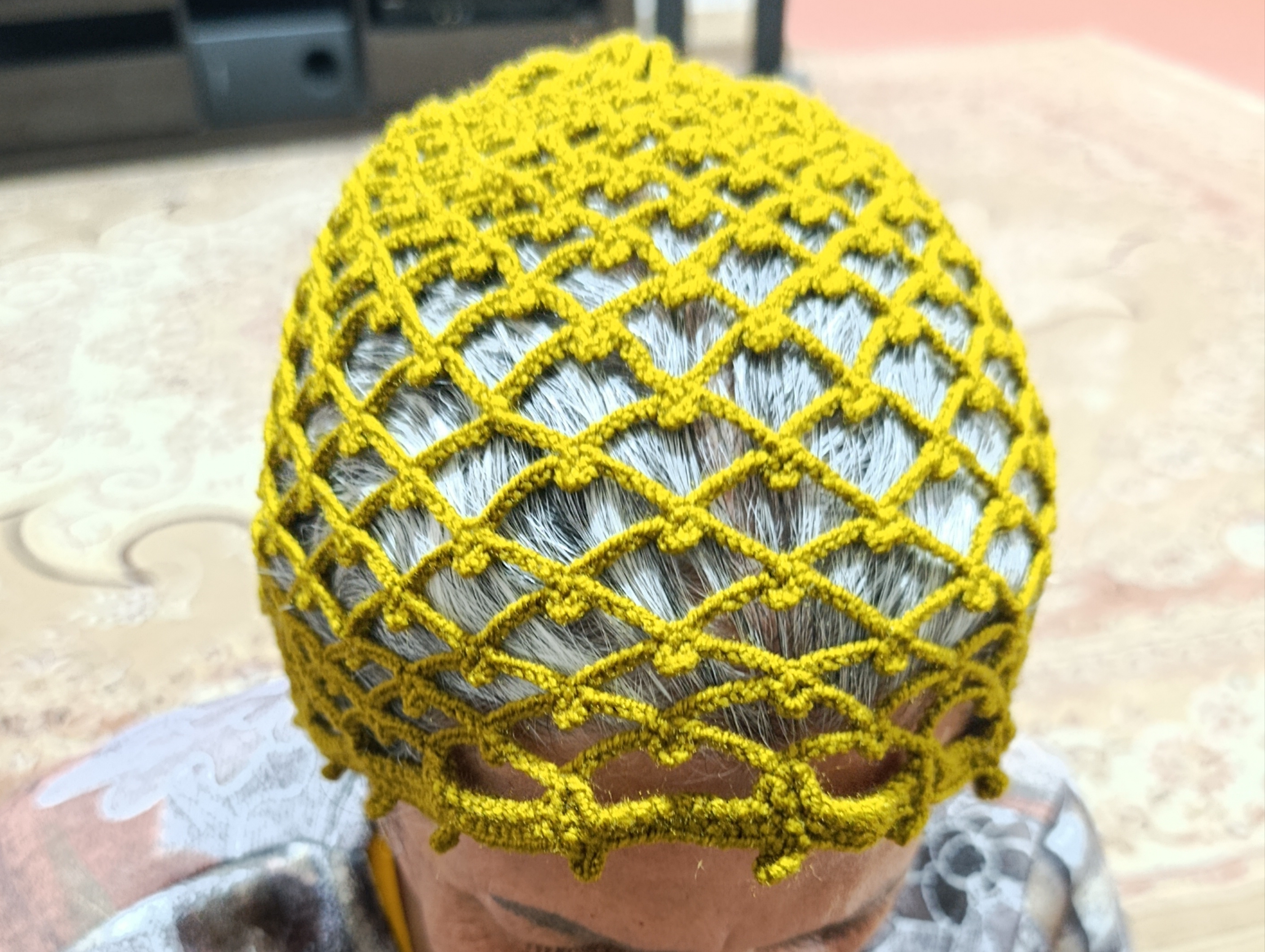 کلاه قلاب بافی جذاب